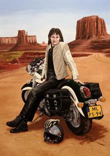 Anja. oil on linnen 125 x 100  Private collection